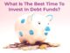Debt Funds - Saving